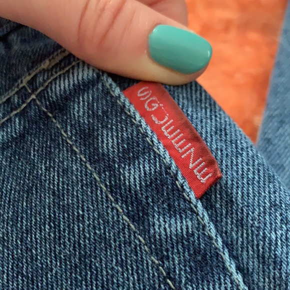 Vintage Squeeze Jeans Size 9 HW Tapered Leg - Picture 6 of 7